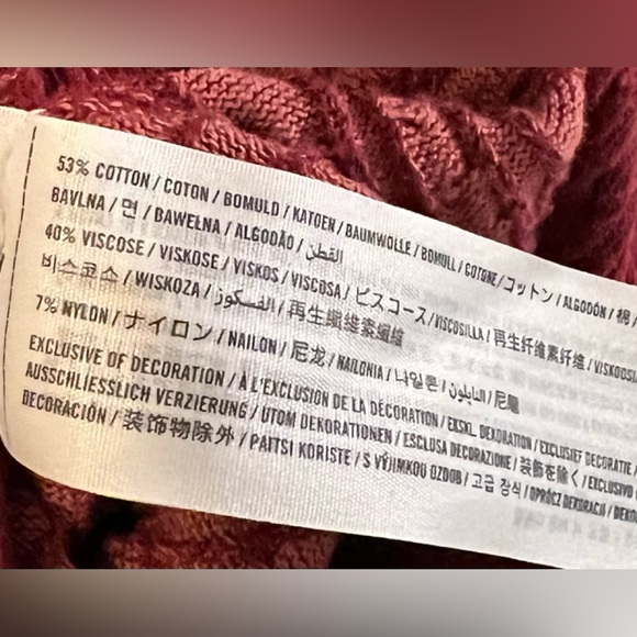 ABERCROMBIE and FITCH RED DRESS (M) - Picture 5 of 5